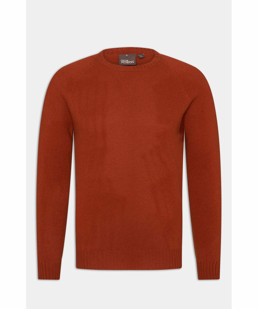 Man Oscar Jacobson Trojor & Hoodies | Kendal Roundneck