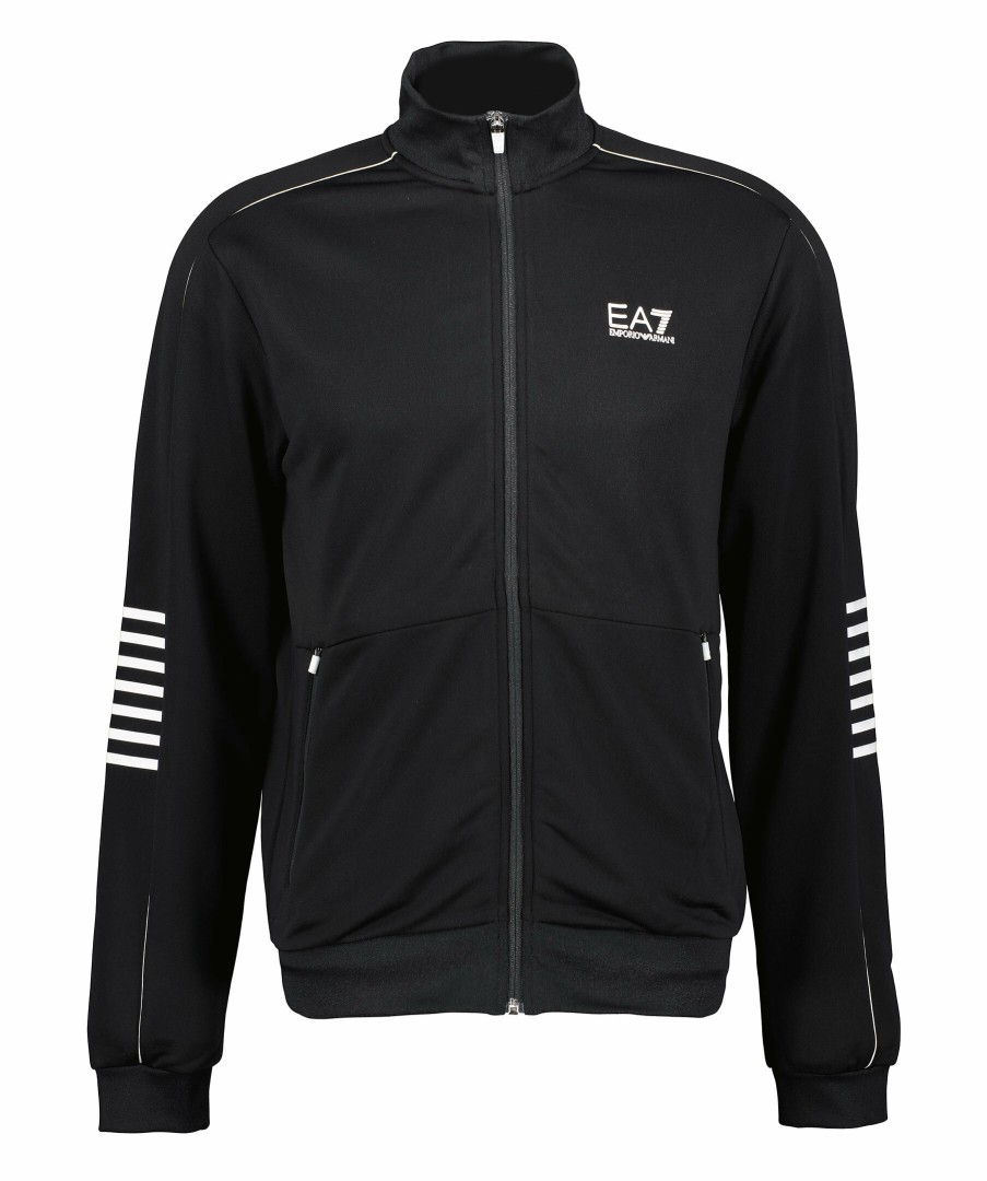 Man Armani EA7 Trojor & Hoodies | Sweatshirt Full Zip