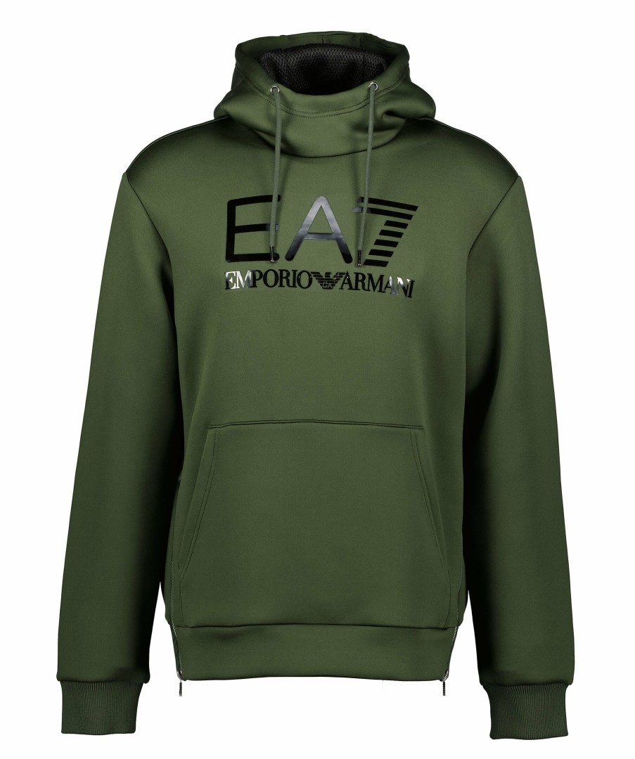 Man Armani EA7 Trojor & Hoodies | Logo Hoodie