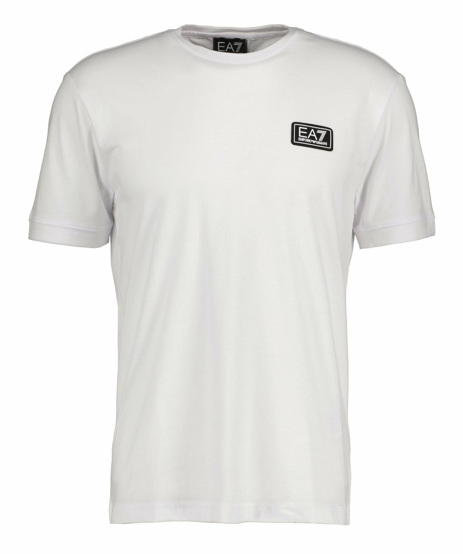 Man Armani EA7 T-Shirts | Logo Band Back T-Shirt