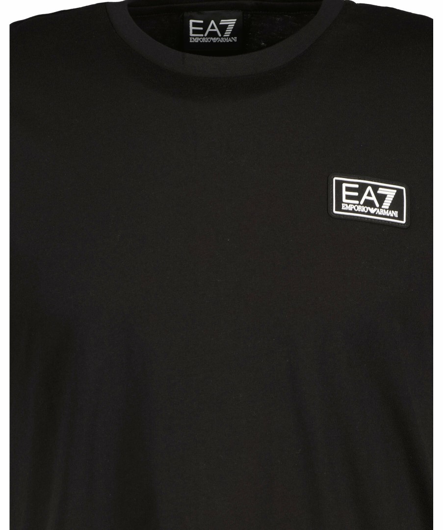 Man Armani EA7 T-Shirts | Logo Band Back T-Shirt