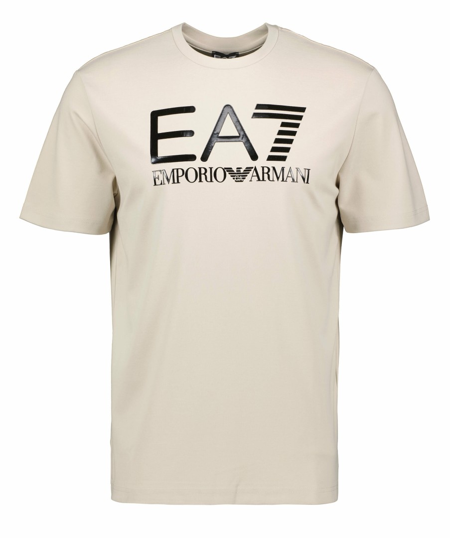 Man Armani EA7 T-Shirts | Glossy Logo T-Shirt