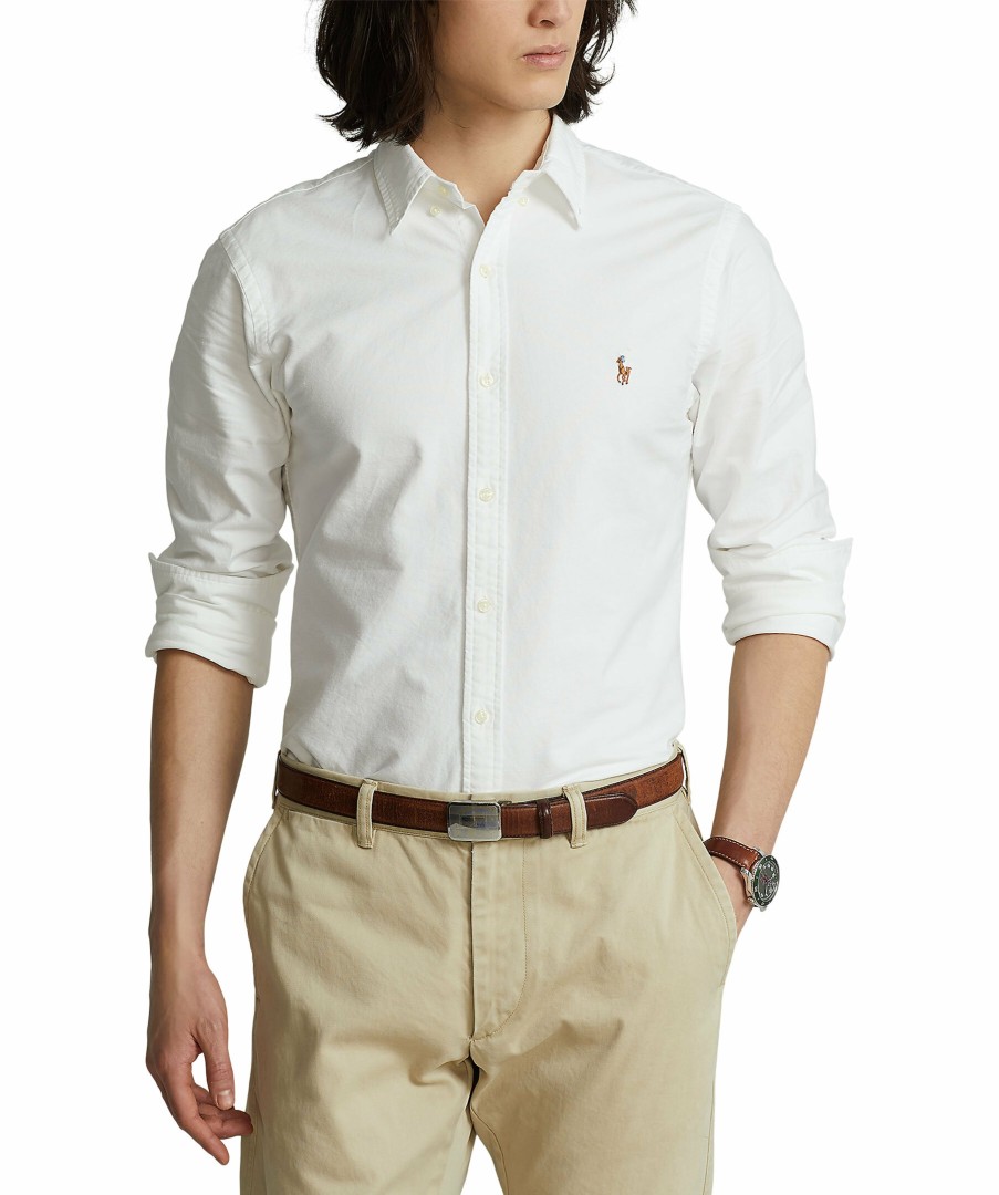 Man Polo Ralph Lauren Skjortor | Oxford Slim Fit