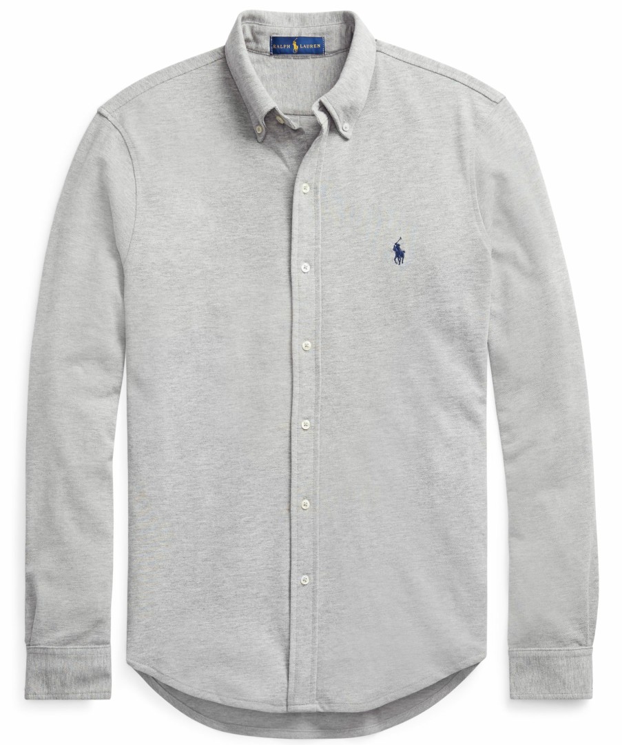 Man Polo Ralph Lauren Skjortor | Long Sleeve-Knit