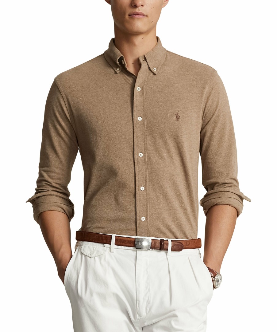 Man Polo Ralph Lauren Skjortor | Long Sleeve-Knit