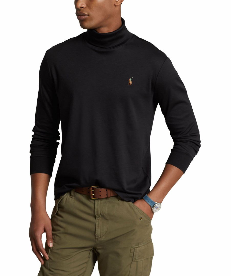 Man Polo Ralph Lauren Trojor & Hoodies | Pima Rollerneck