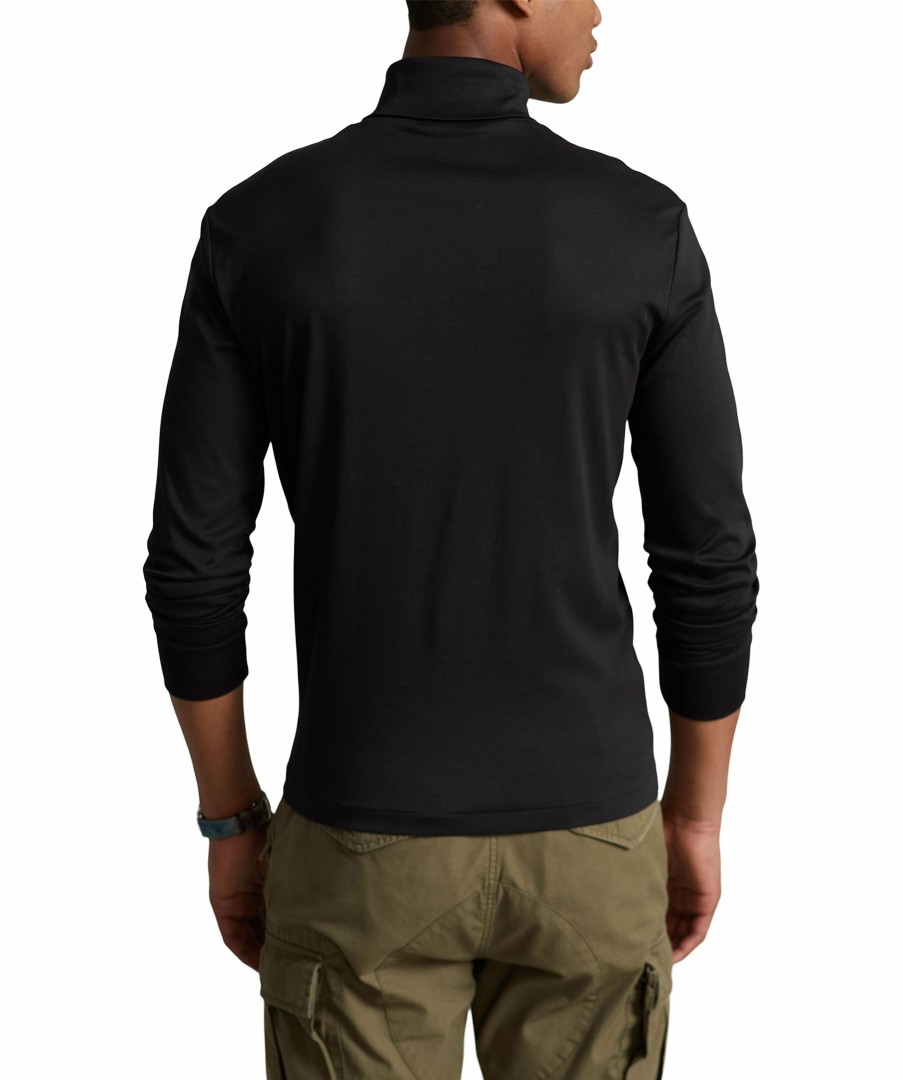 Man Polo Ralph Lauren Trojor & Hoodies | Pima Rollerneck