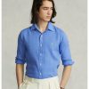 Man Polo Ralph Lauren Skjortor | Classic Linnen Custom Fit