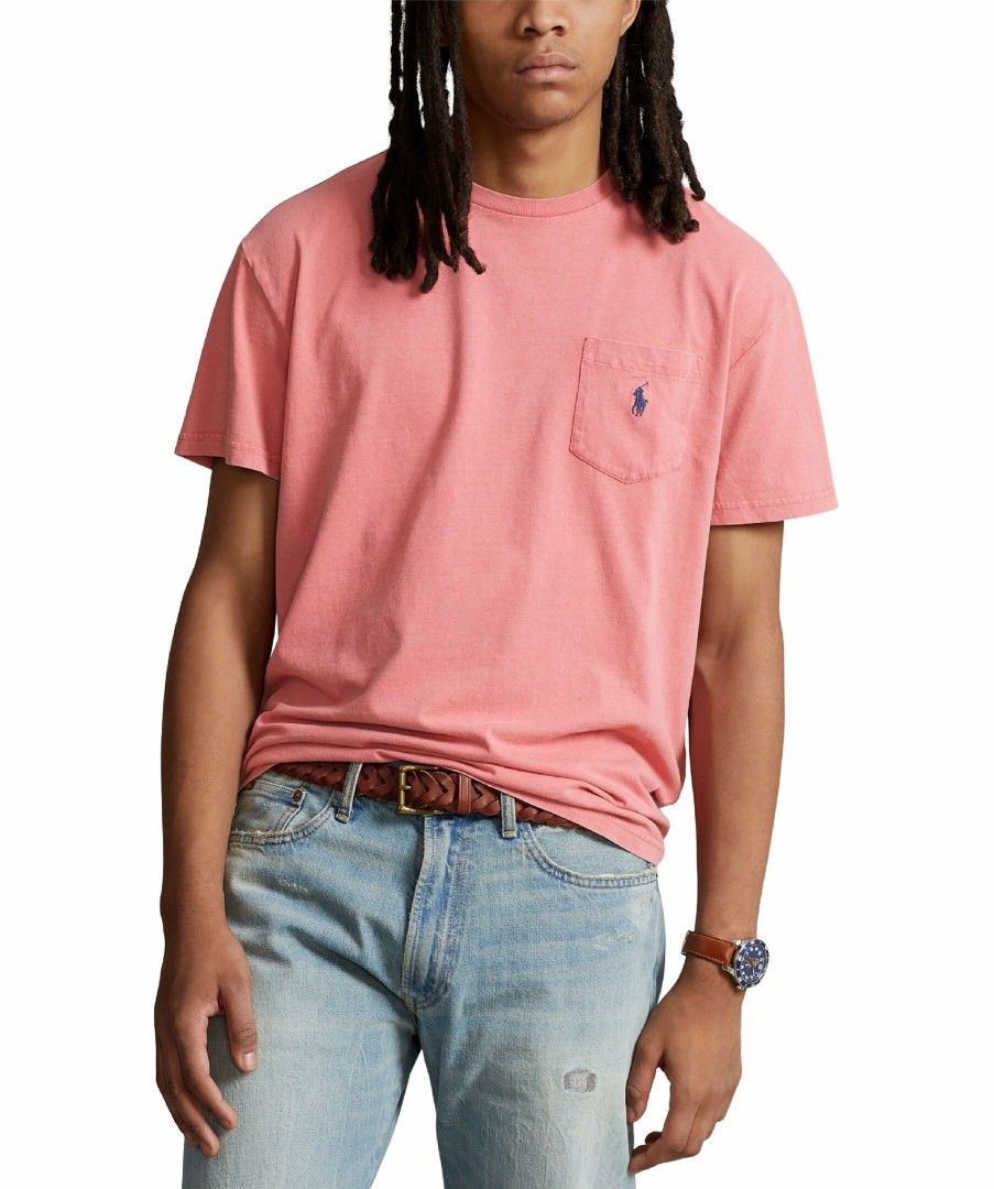 Man Polo Ralph Lauren T-Shirts | Cotton Linen T-Shirt