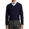 Man Polo Ralph Lauren Trojor & Hoodies | Merino Wool V-Neck