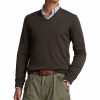 Man Polo Ralph Lauren Trojor & Hoodies | Merino Wool V-Neck