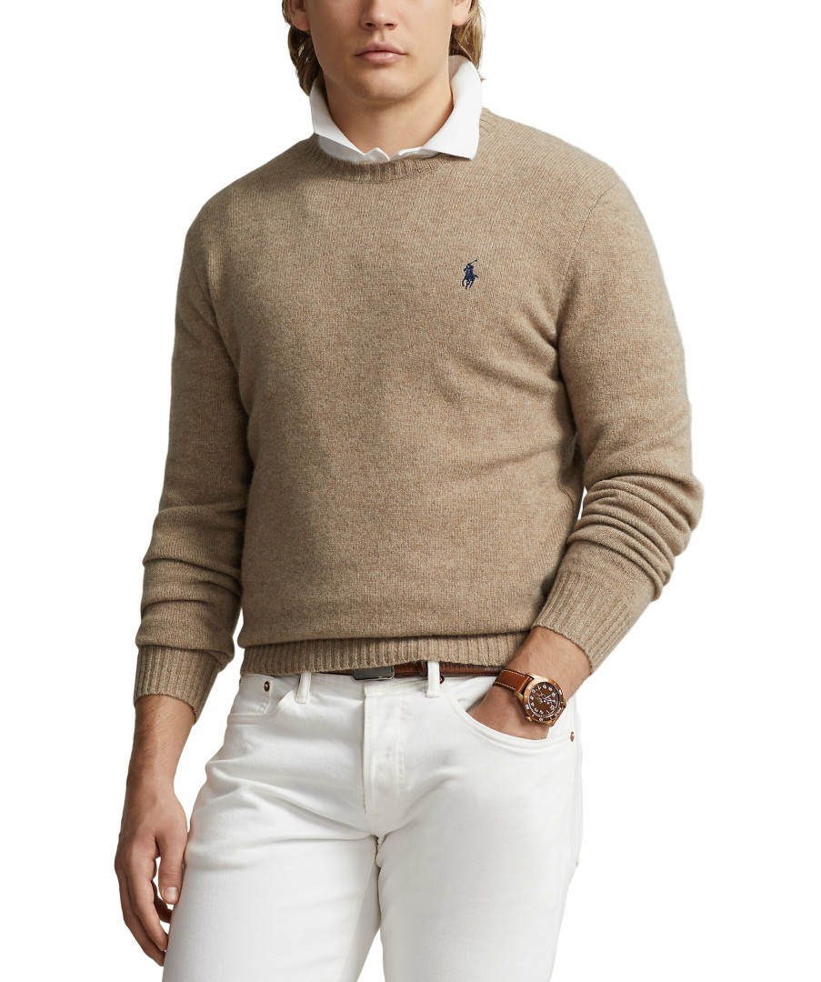 Man Polo Ralph Lauren Trojor & Hoodies | Knitted Crewneck