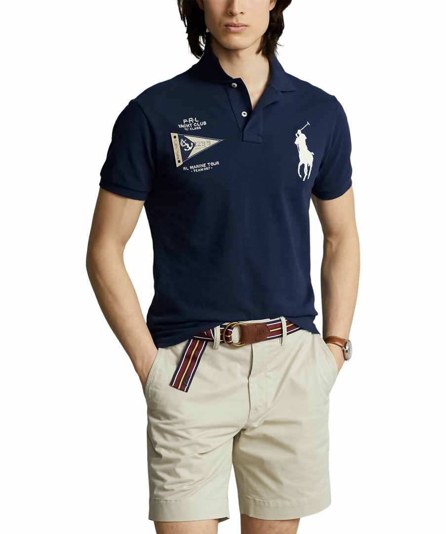 Man Polo Ralph Lauren Piketrojor | Big Pony Regatta