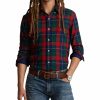 Man Polo Ralph Lauren Skjortor | Double Face Check Shirt