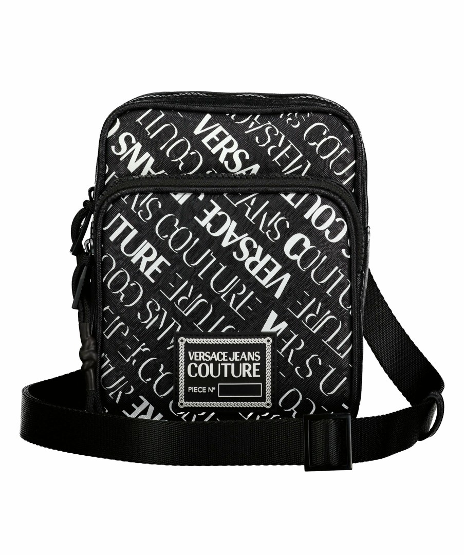 Man Versace Jeans Couture Axelremsvaskor | Range Logo Lettering Bag