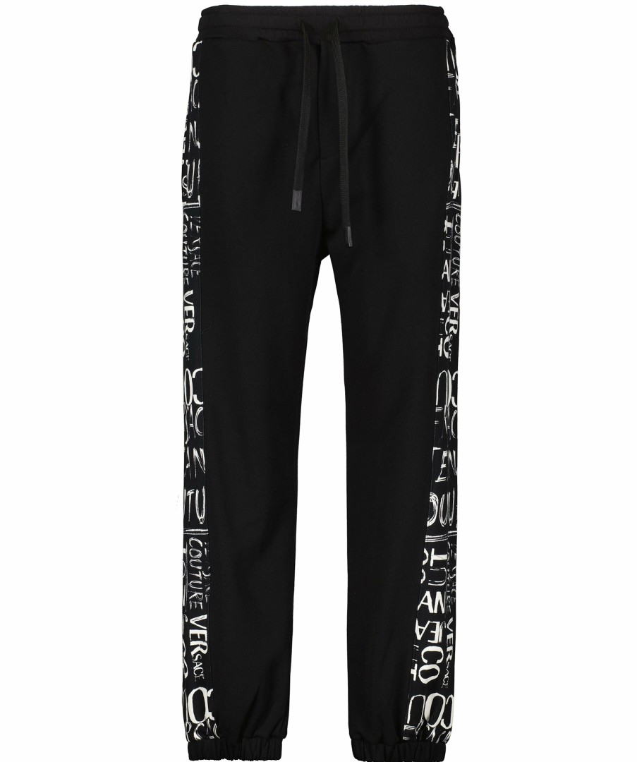 Man Versace Jeans Couture Byxor | Doodle Logo Sweatpant