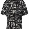 Man Versace Jeans Couture T-Shirts | Doodle Print T-Shirt