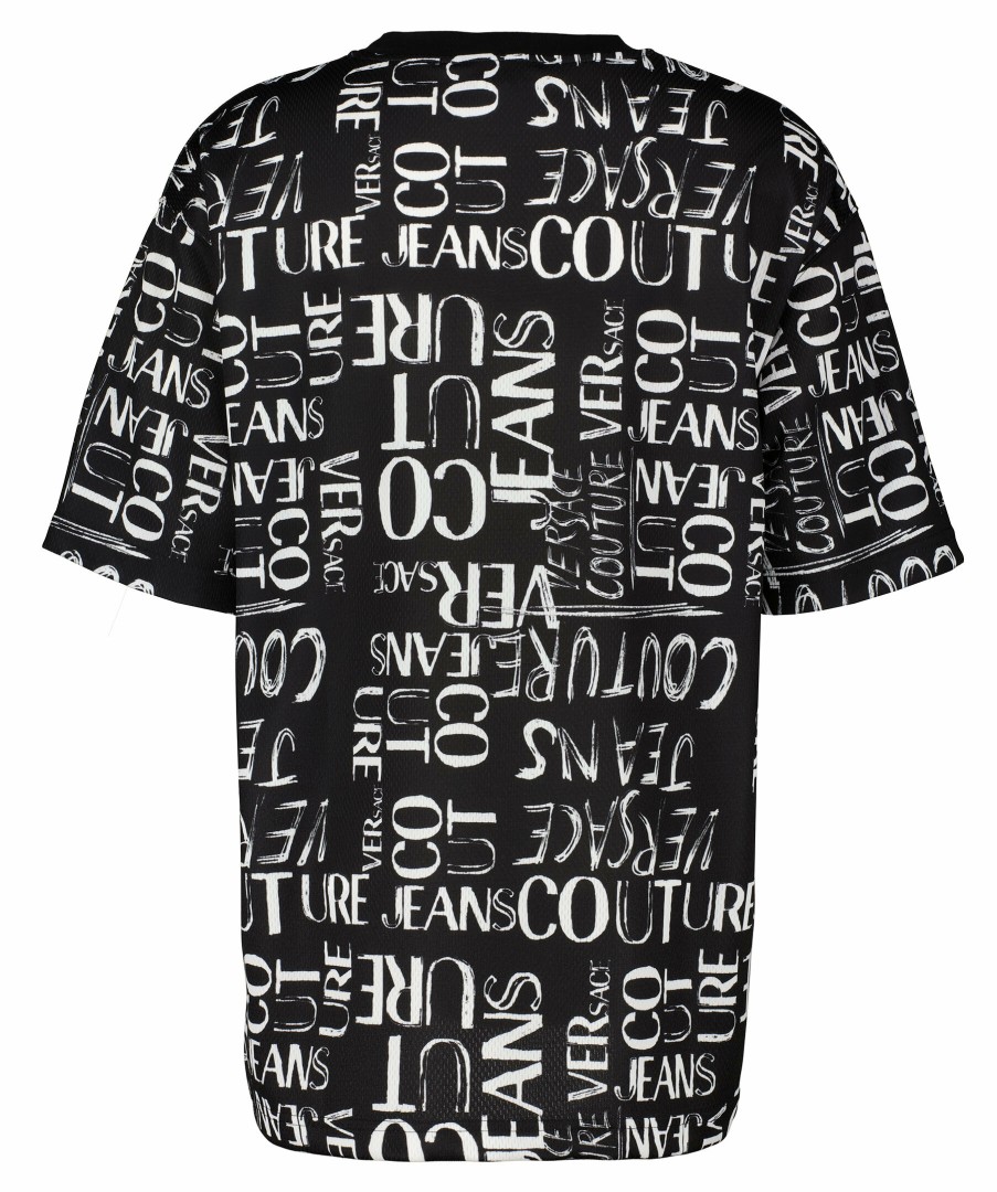 Man Versace Jeans Couture T-Shirts | Doodle Print T-Shirt