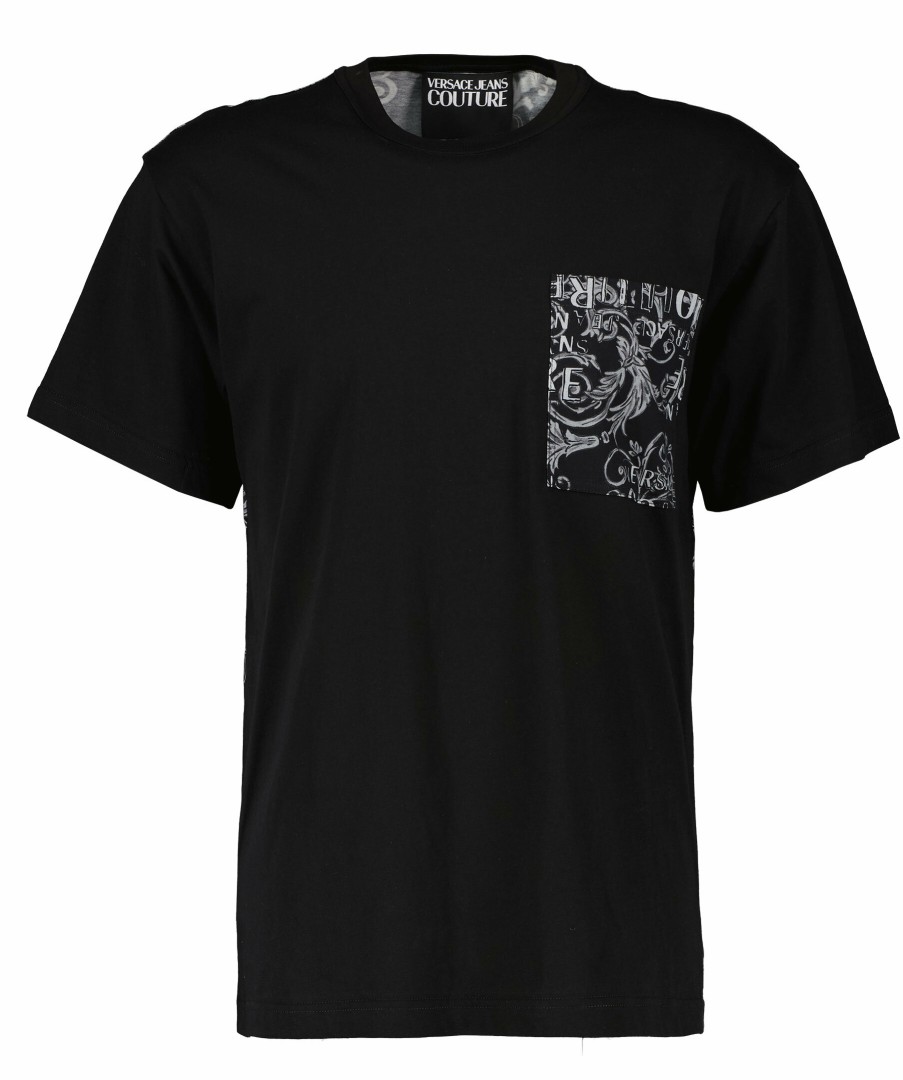 Man Versace Jeans Couture T-Shirts | Logo Baroque T-Shirt