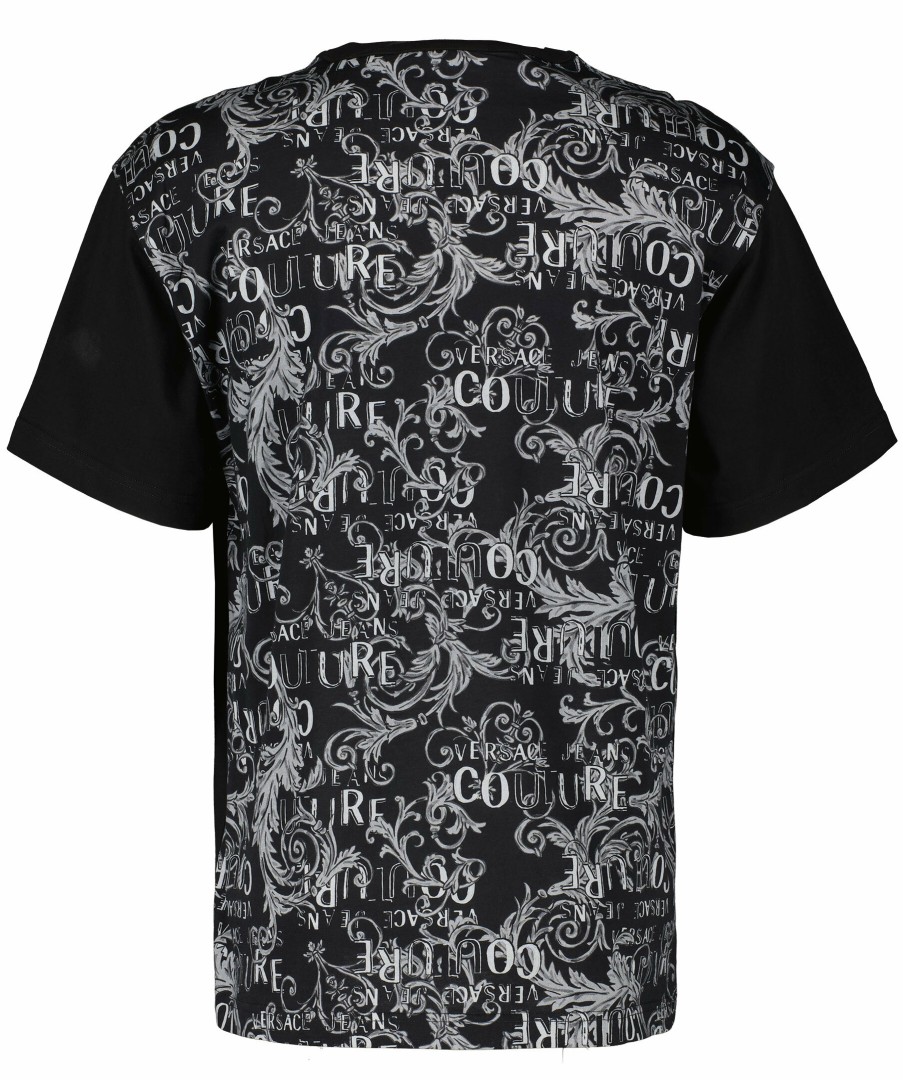 Man Versace Jeans Couture T-Shirts | Logo Baroque T-Shirt