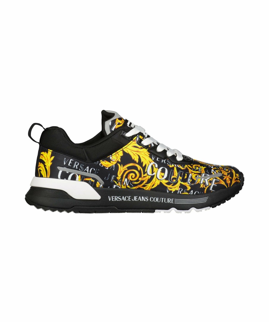 Man Versace Jeans Couture Sneakers | Baroque Logo Sneaker