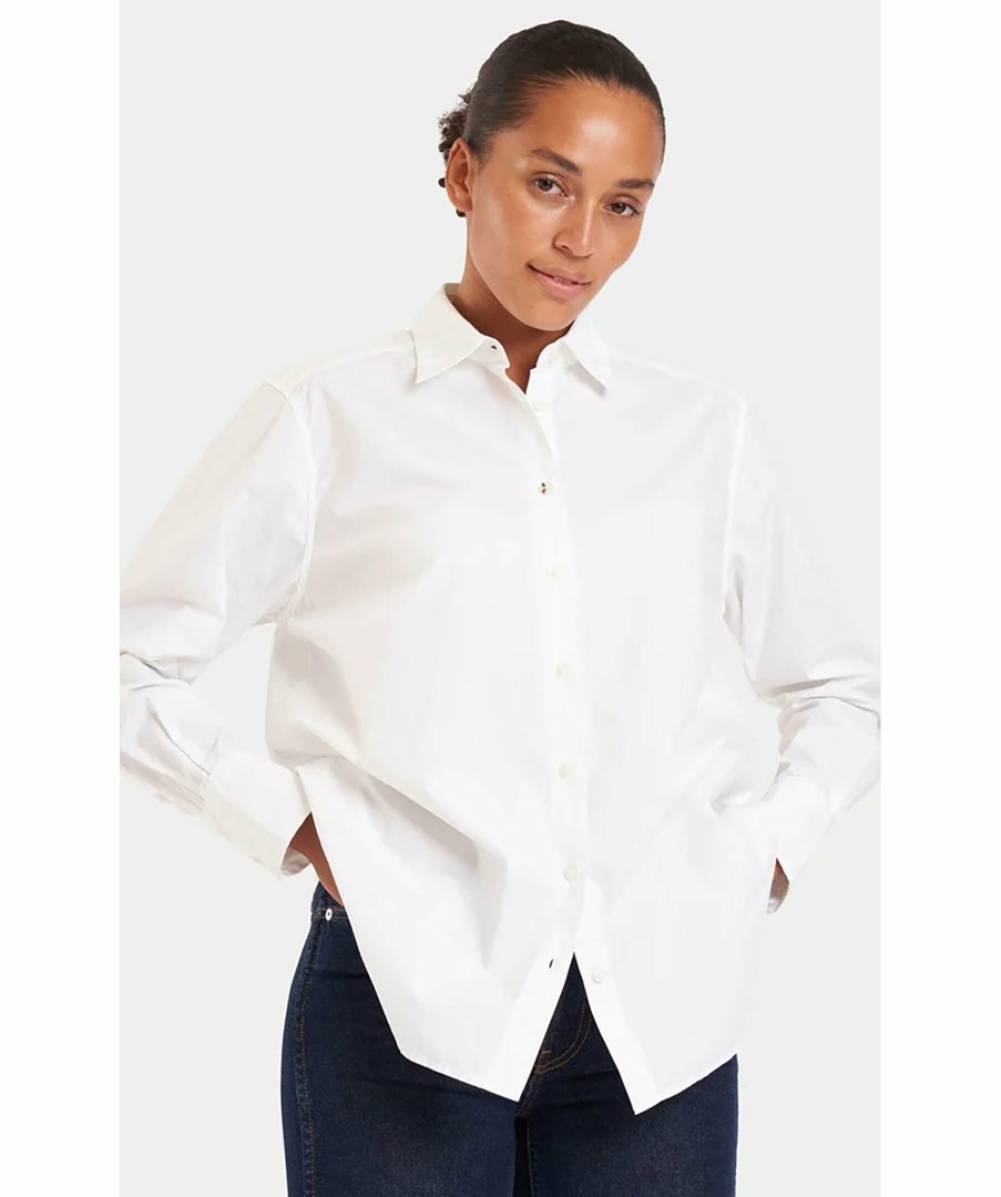 Kvinna Boomerang Skjortor | Rindo Poplin Shirt