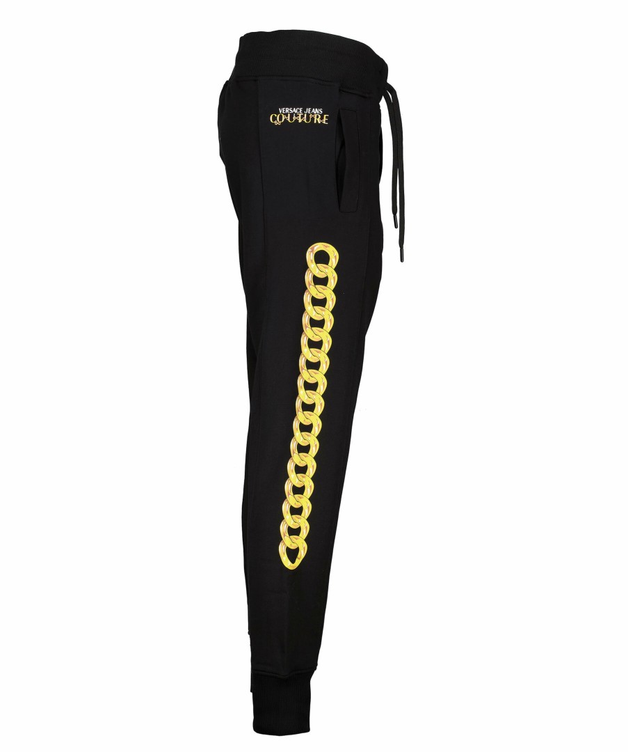 Man Versace Jeans Couture Byxor | Chain Trousers