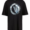 Man Versace Jeans Couture T-Shirts | Vemblem Foil T-Shirt