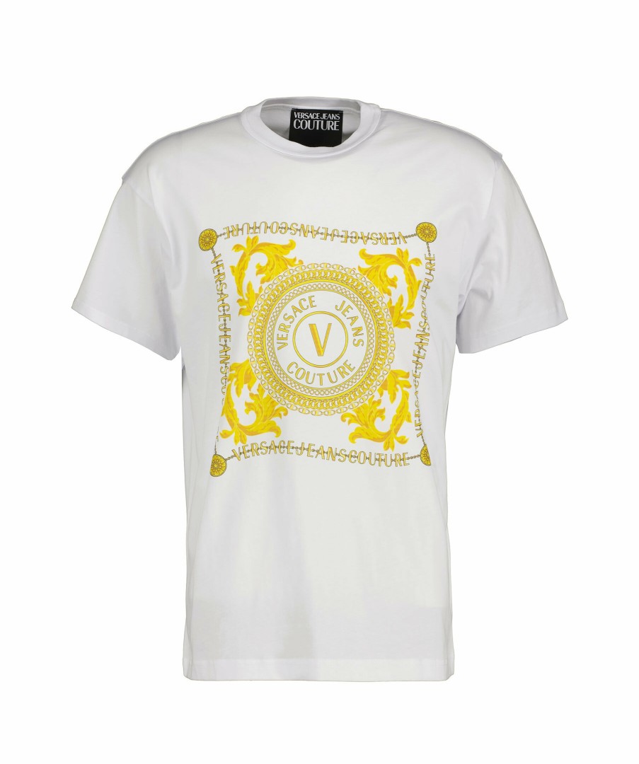 Man Versace Jeans Couture T-Shirts | R Foulard T-Shirt