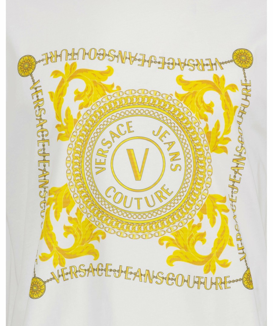 Man Versace Jeans Couture T-Shirts | R Foulard T-Shirt