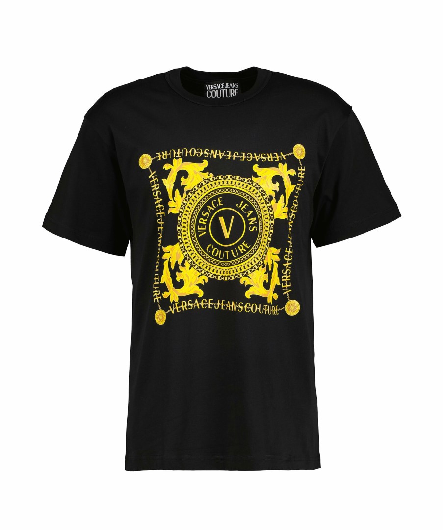 Man Versace Jeans Couture T-Shirts | R Foulard T-Shirt