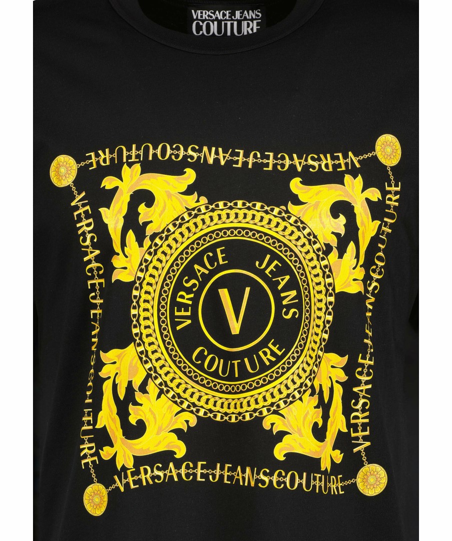 Man Versace Jeans Couture T-Shirts | R Foulard T-Shirt