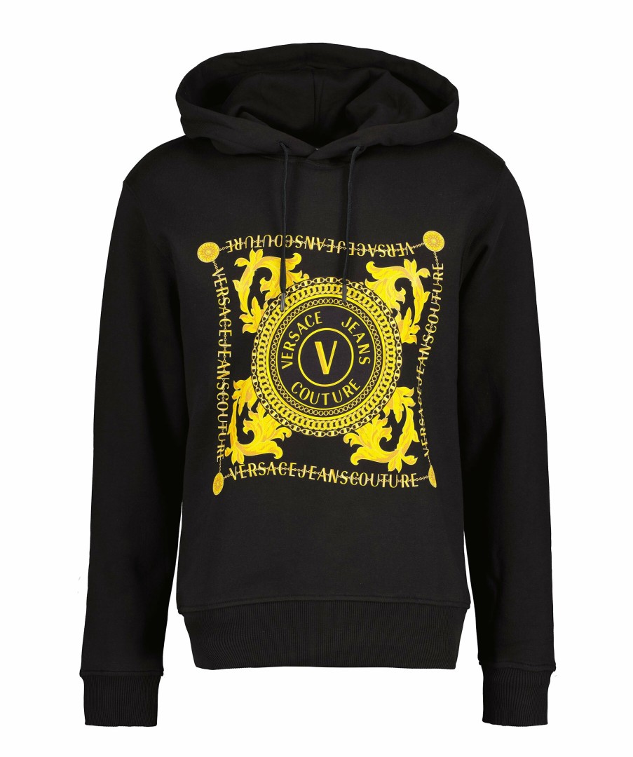 Man Versace Jeans Couture Trojor & Hoodies | R Foulard Hoodie