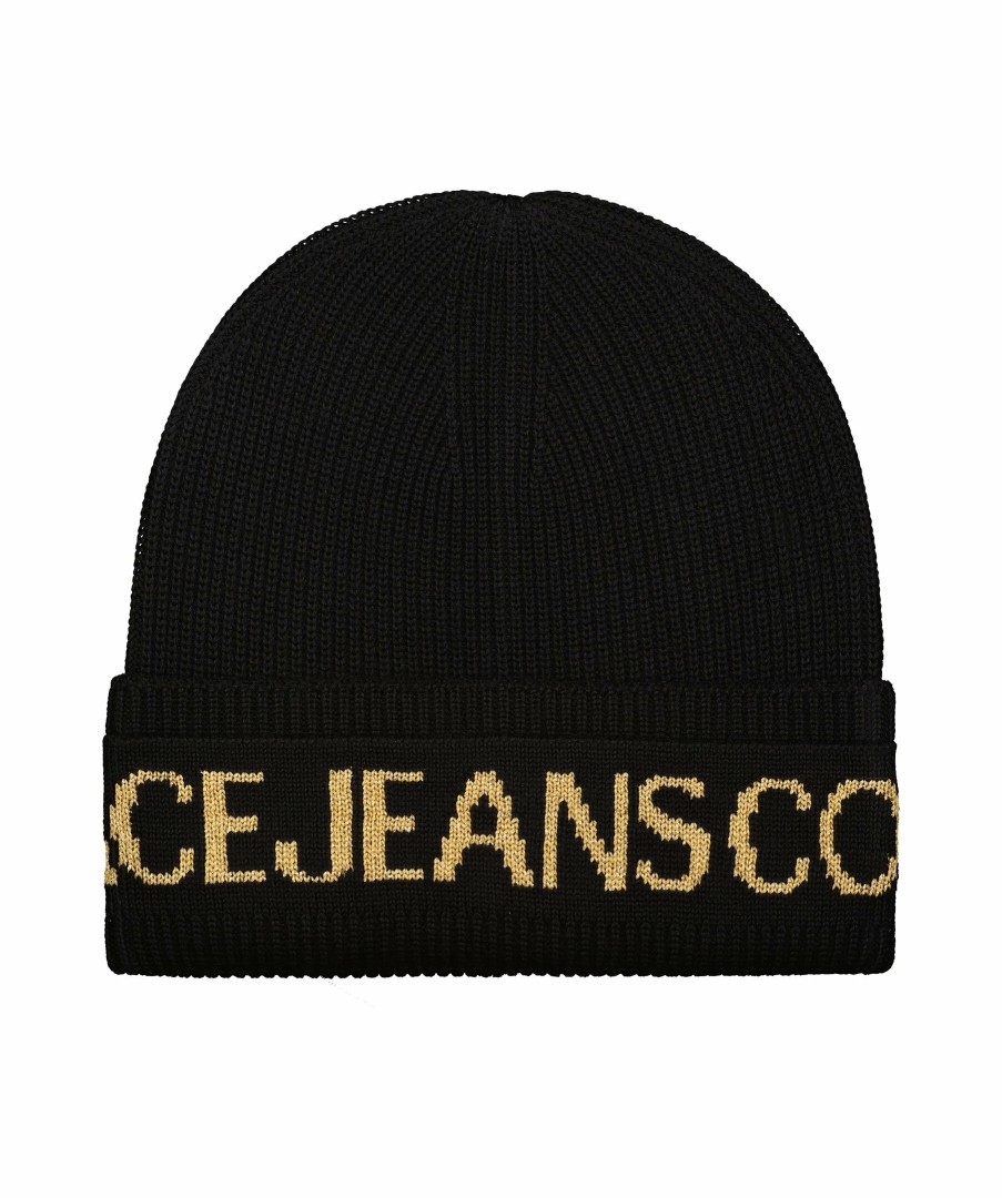 Man Versace Jeans Couture Mossor | Big Logo Beanie