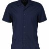 Man Stenströms Skjortor | Slim Fit Short Sleeve