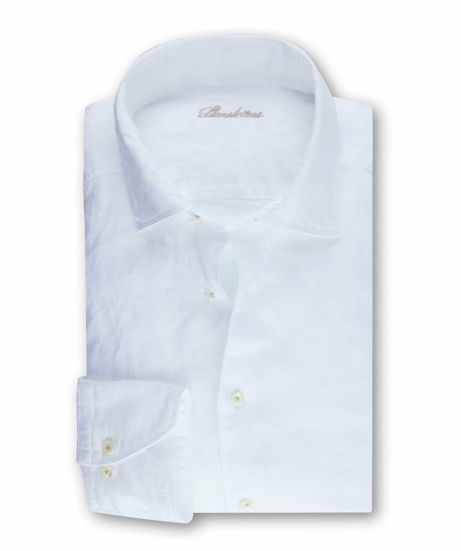 Man Stenströms Skjortor | Slim Fit Casual Linen