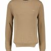 Man Gant Trojor & Hoodies | Cotton Pique C-Neck