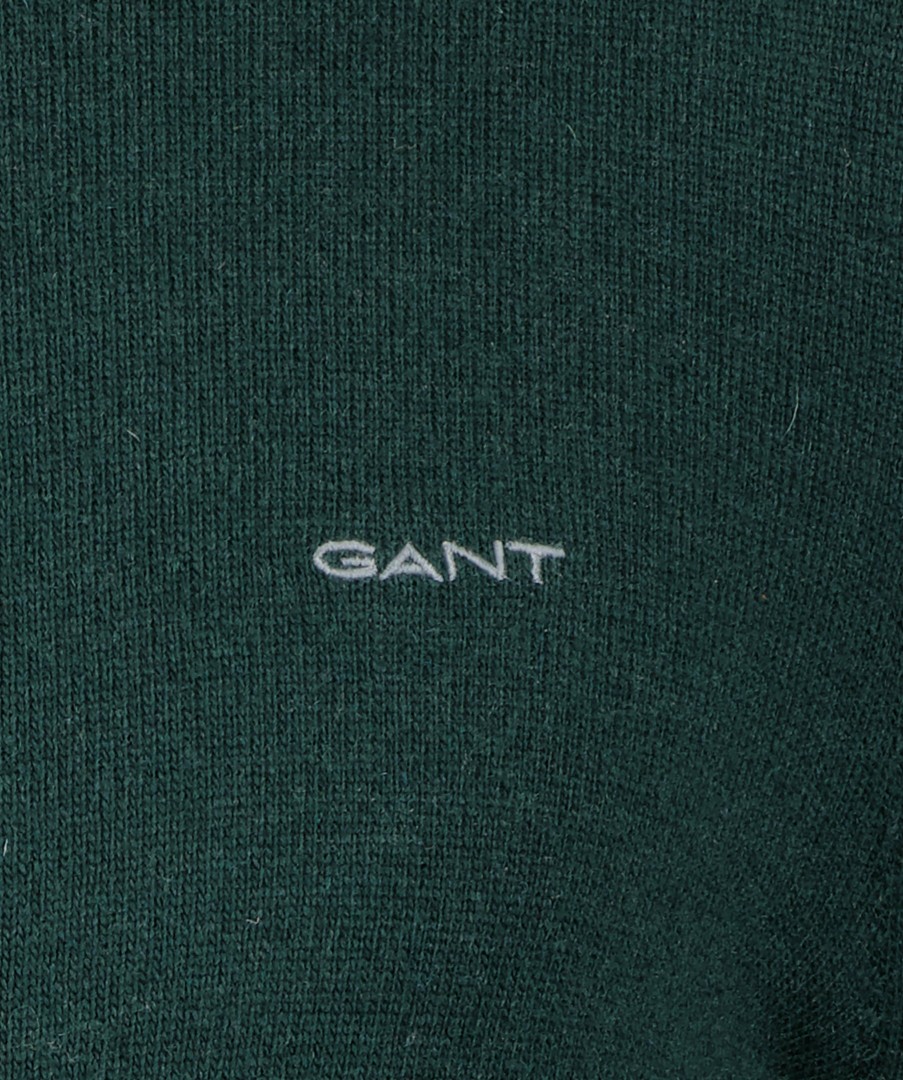 Man Gant Trojor & Hoodies | Extrafine Lambswool Zip