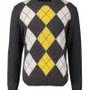 Man Gant Trojor & Hoodies | Argyle C-Neck