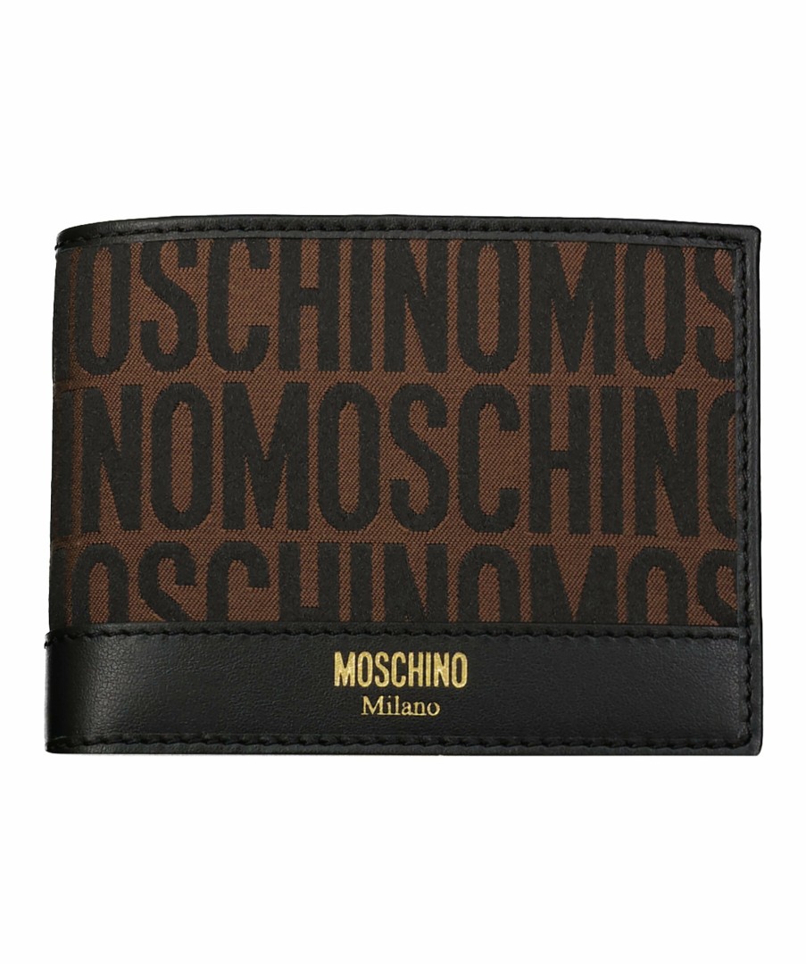 Man Moschino Planbocker | Moschino Logo Wallet