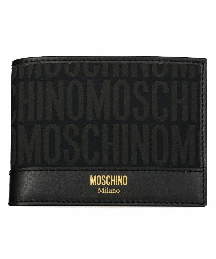 Man Moschino Planbocker | Moschino Logo Wallet