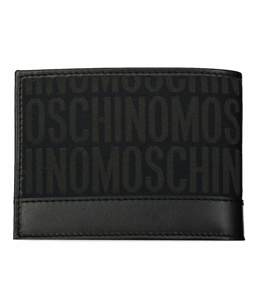 Man Moschino Planbocker | Moschino Logo Wallet