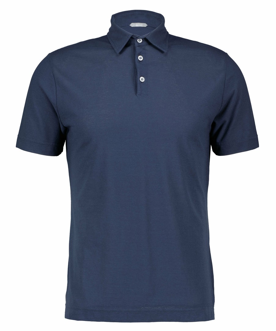 Man Zanone Piketrojor | Slimfit Ss Polo Shirt