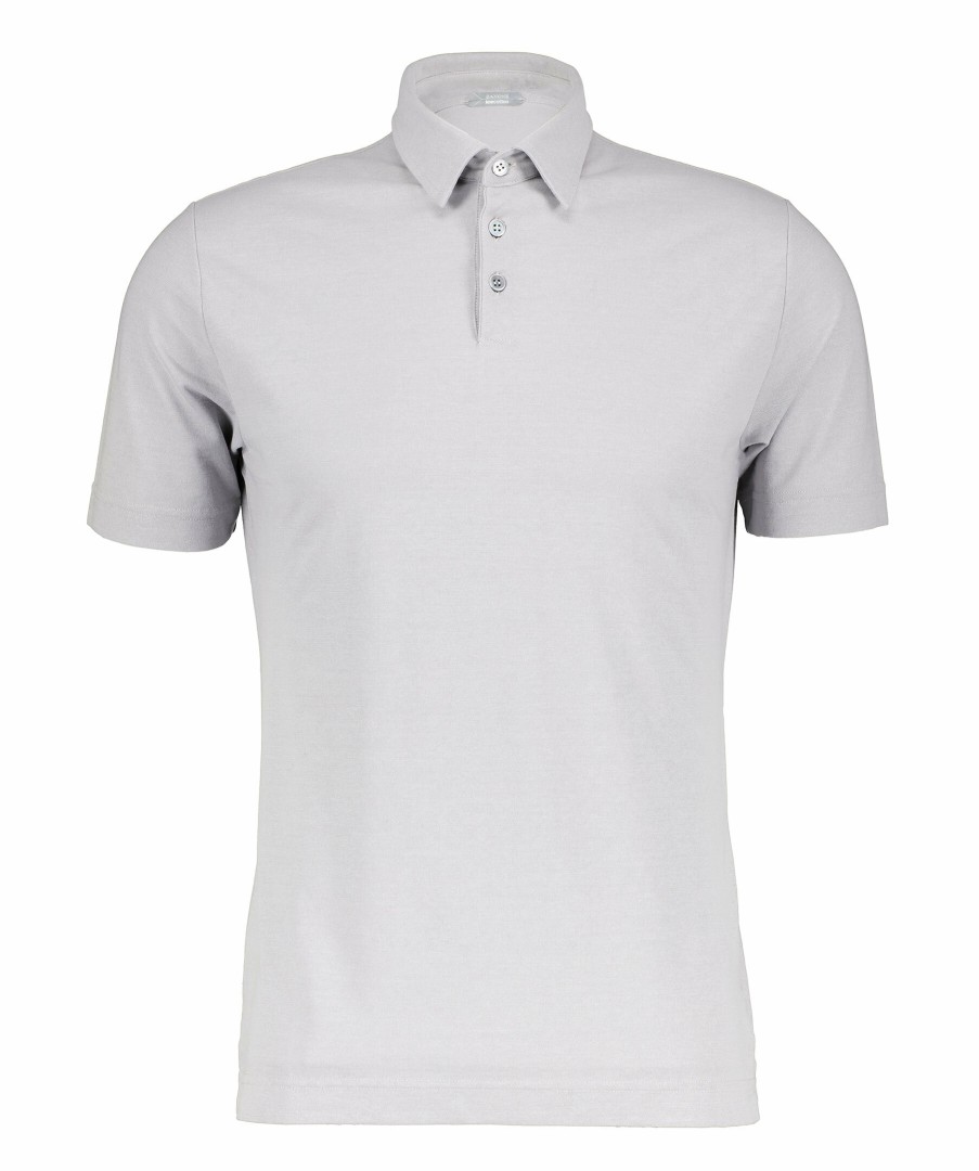 Man Zanone Piketrojor | Slimfit Ss Polo Shirt