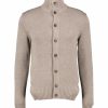 Man Zanone Trojor & Hoodies | Slimfit Wool Cardigan