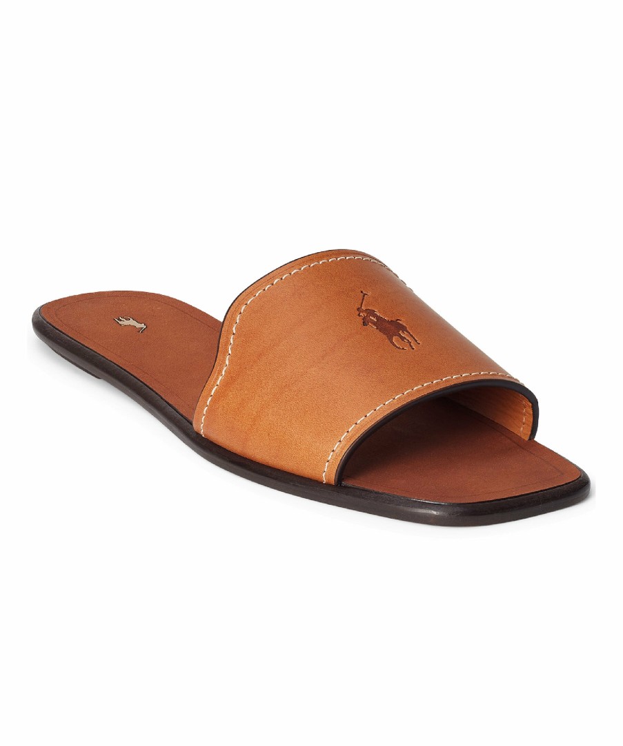 Kvinna Polo Ralph Lauren Sommarskor | Flat Sandal