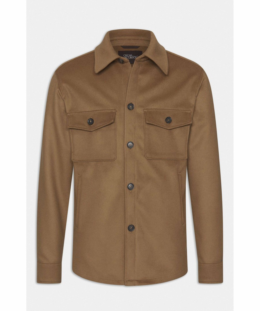 Man Oscar Jacobson Overshirts | Maverick Jacket