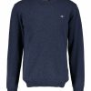 Man Gant Trojor & Hoodies | Superfine Lambswool Crew