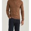 Man Morris Trojor & Hoodies | Merino Cable John Zip