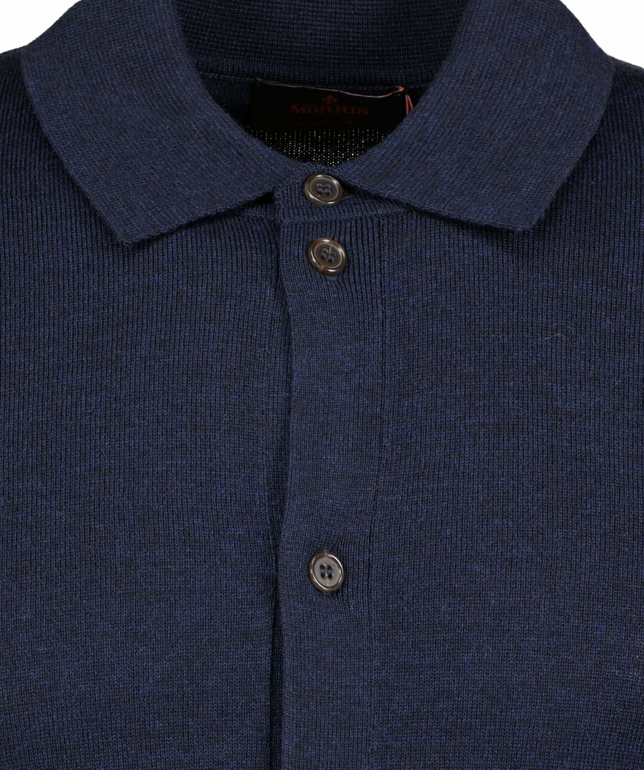 Man Morris Skjortor | Merino Knitted Shirt